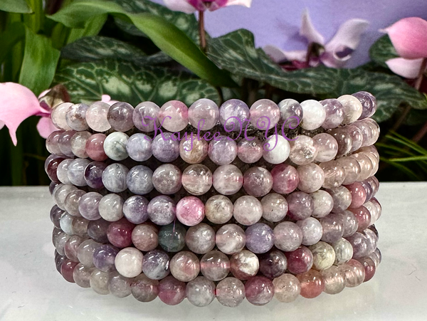 Crystals-Natural Unicorn Stone 4mm 7.5” Stretch Bracelet