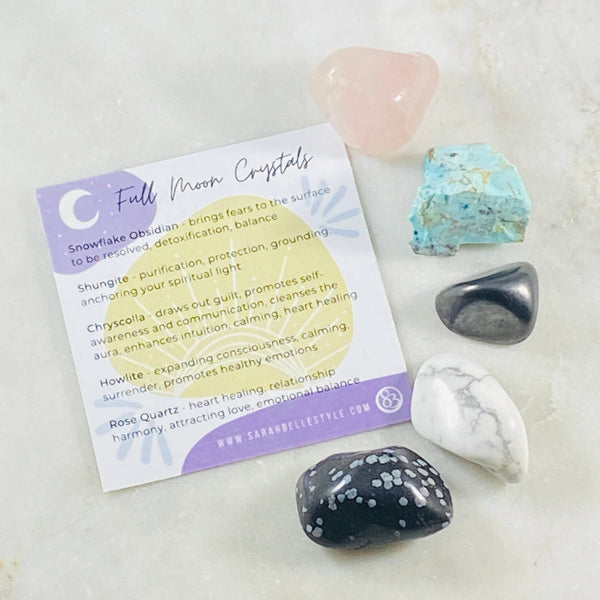 Healing Crystals- Full Moon