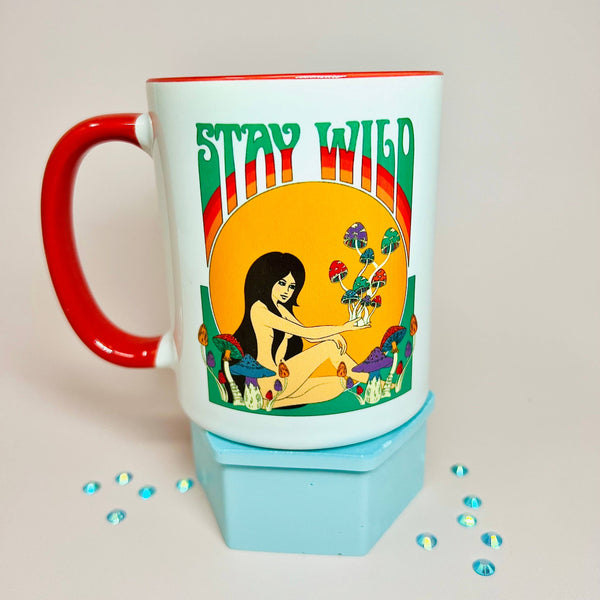 Stay Wild Red Mug