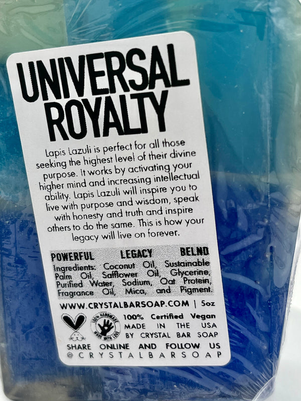 Crystal Bar Soap - Universal Royalty
