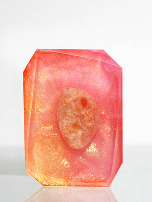 Healing Crystal Bar Soap Sun Stone