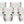 Godinger - Set of Six Luster Skull Shot Glasses