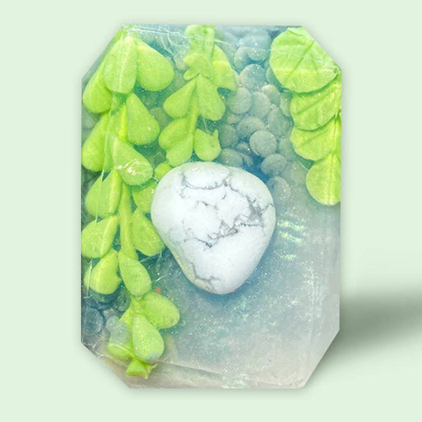 Crystal Bar Soap - The Art of Rest (Capricorn) - 7 oz Zodiac Crystal Bar Soap
