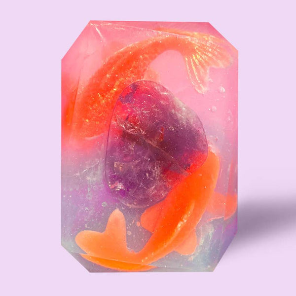 Crystal Bar Soap - Lucid Dreamer (Pisces) - 7 oz Zodiac Crystal Bar Soap
