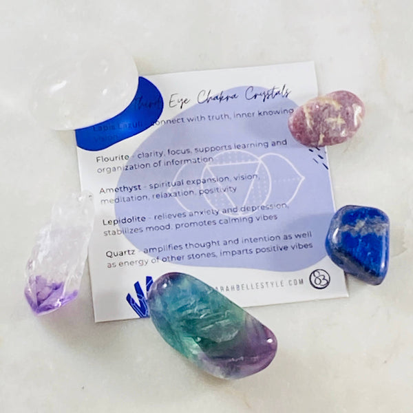 Healing Crystals - Third Eye Chakra